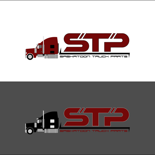 Create a simplified logo for Semi Truck sales and salvage Design réalisé par Gadar'thirty'