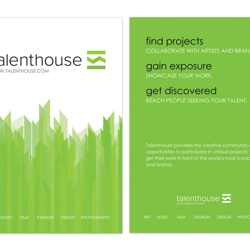 Designers: Get Creative! Flyer for Talenthouse... Ontwerp door onetwothreefour