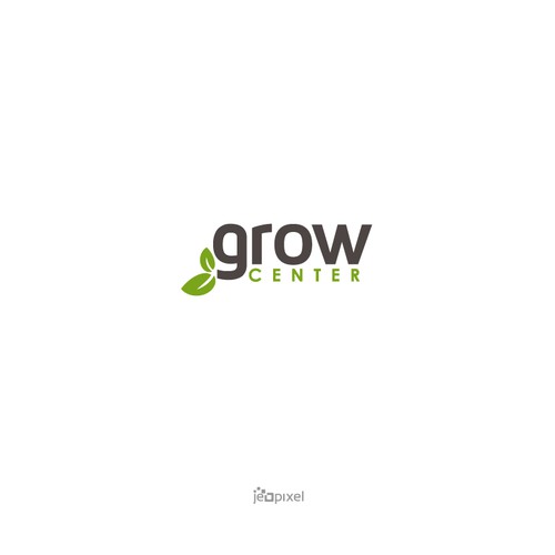 Logo design for Grow Centre Diseño de JeoPiXel