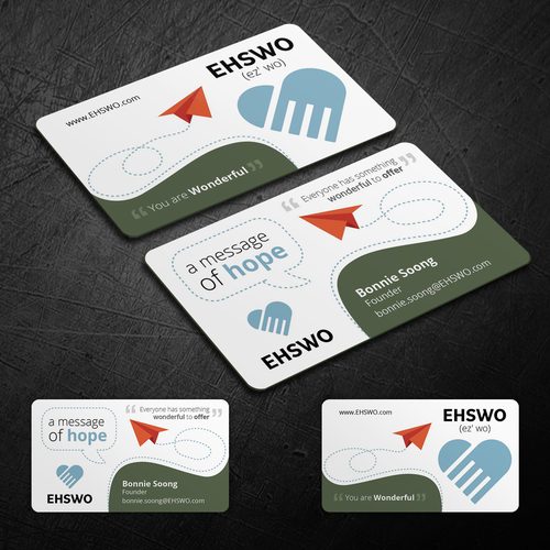 A Cool, Fun Business Card That's Not Really A Business Card - Have fun with this!!!  EHSWO.com Design by fastdesign86