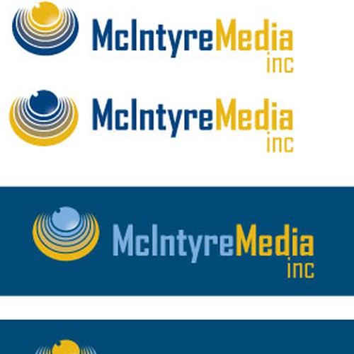 Logo Design for McIntyre Media Inc. Ontwerp door romasuave