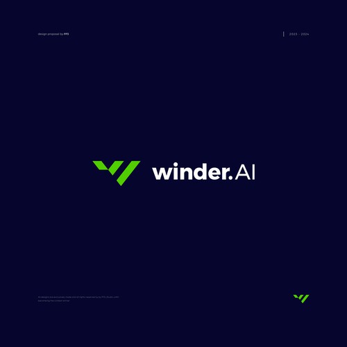 Rebrand for top AI consultancy - logo and brand guidelines Design by FF3 ˢᵗᵘᵈⁱᵒ