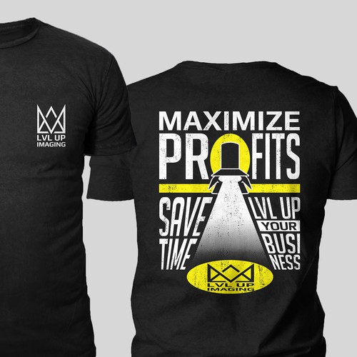 コンペ「New Shirt Design for LVL Up Imaging」のデザイン by erwinubaldo87さん 