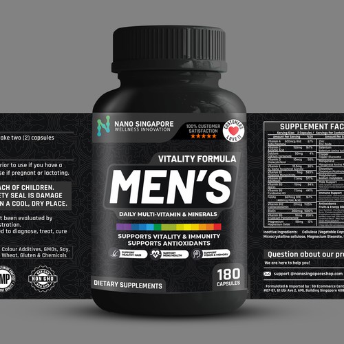 Nano Singapore Label Design Contest Design by By.You