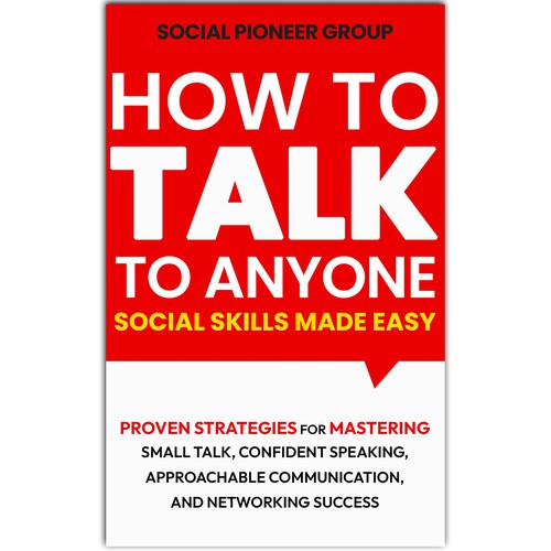 HELP!! Best-seller Ebook Cover: How To Talk To Anyone Design by Almas Furqan