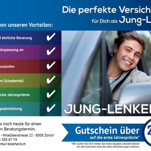 Postcard, flyer or print contest entry by KatinkaD.