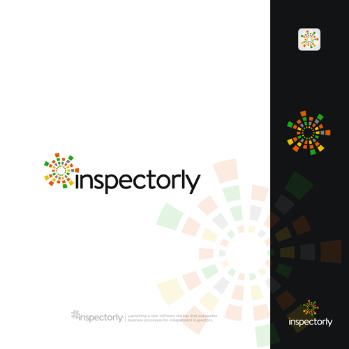 Innovative, concise branding for inspection software startup Design by J.Tot