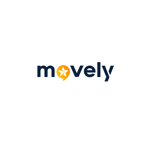 movely wesbite logo design Design by Striker29