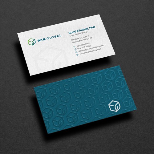 WIN Global Business Card Design Design by Budiarto ™