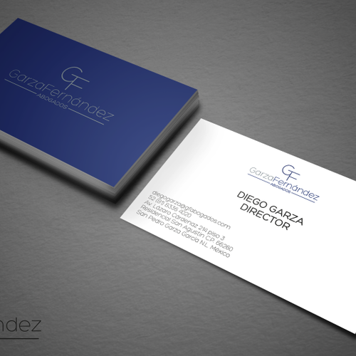Garza Fernández Abogados necesita un nuevo logo and business card