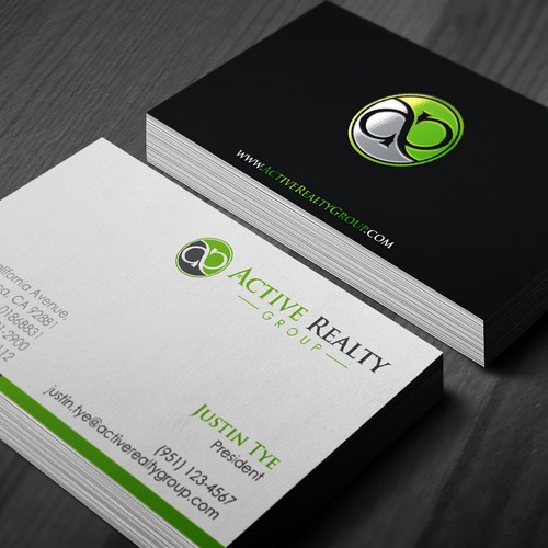 Rebrand capturing logo for real estate firm Active Realty  Design by Direk Nordz