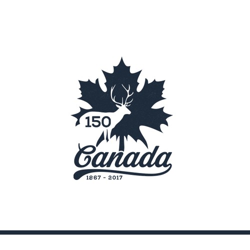 Community contest: Design Canada’s 150th birthday logo! Design by VisibleGravity™