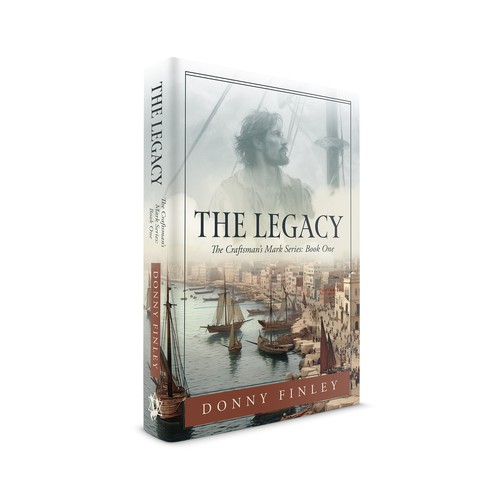 Book cover for epic 1st century story with historical implications Design by Updatefordesign