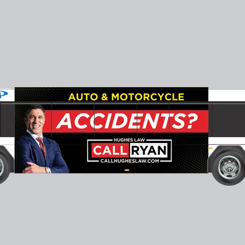 Bus Ad for Lawyer - Need diff styles Design by Sketch Media™