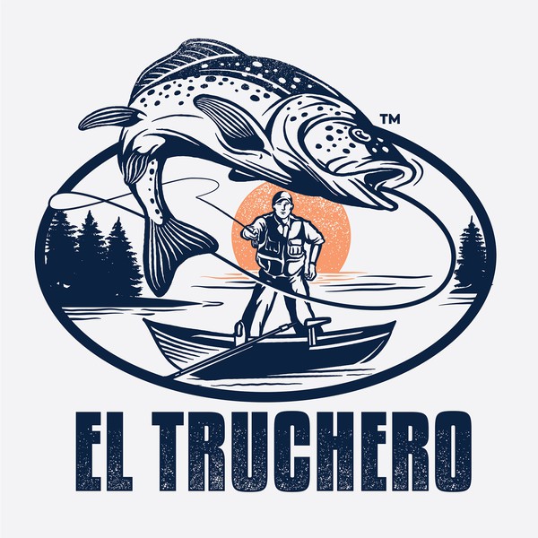 el truchero fly fishing logo