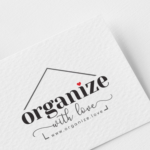 Logo design for professional organizing company-ontwerp door aquamarine d e s i g n