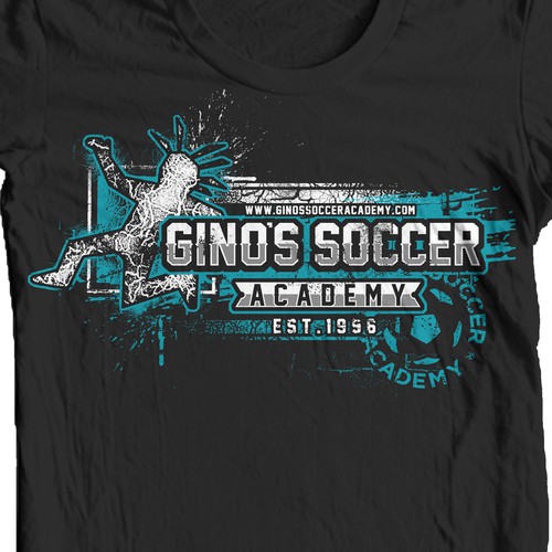 Unique Soccer Camp T-shirt design that kids 4-17 years old want to wear year round Design by G.T NINE