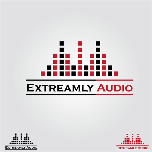 logo for Exstreamly Audio Design by Ardi_fog