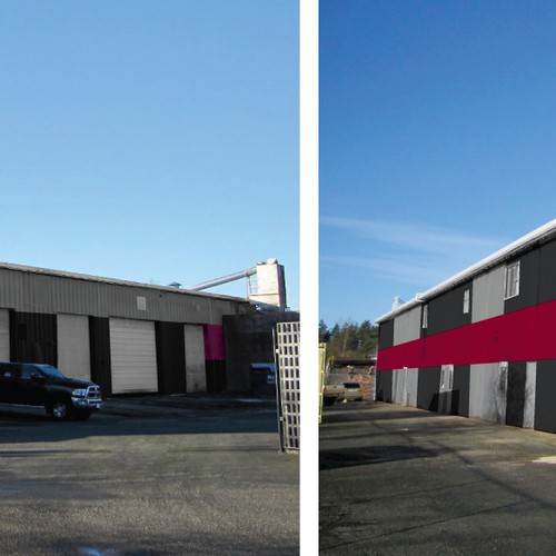 Design a color scheme for our commercial building! Design by Gabriela Gaug