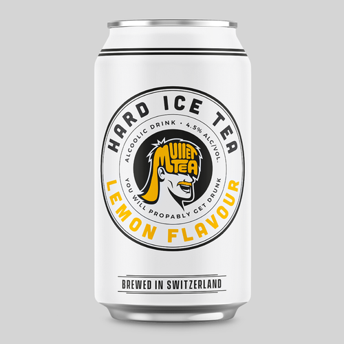 Hard Ice tea Can Design - Be Fun ! Design by DLab™