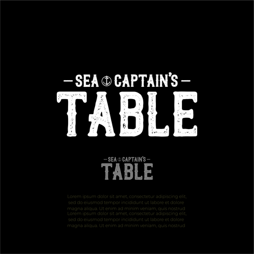 Sea Captain's Table Logo Design Design by Randy Yanuar