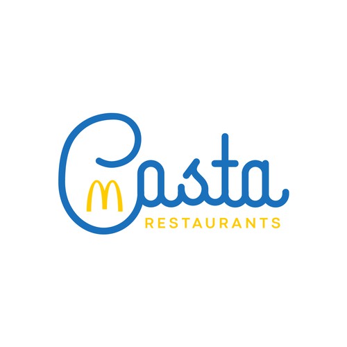 Logo for Costa Restaurants - McDonald's Design by rouf_art