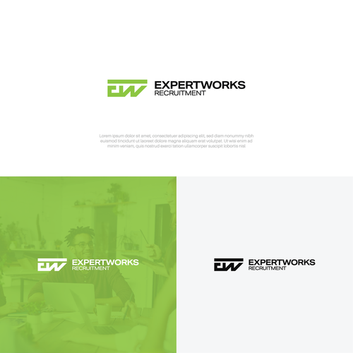 Logo for Small Recruitment Company Design by suzie