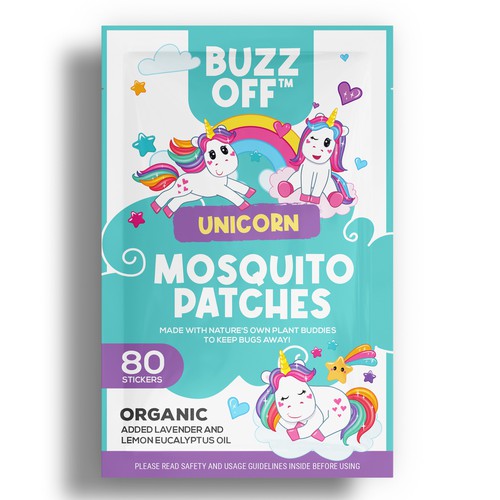 Mosquito repellent patches for Kids Design by intanamir