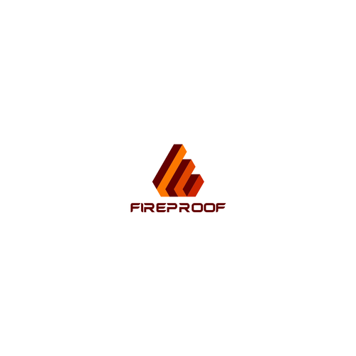 isometric fire logo Design by art_bee♾️