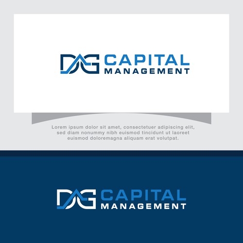 Logo & Brand guide for DG Capital Management an options trading Hedge Fund. Design by rouf_art