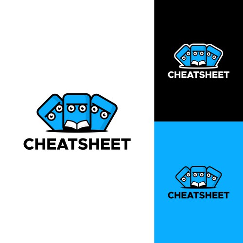 Unique descriptive combo mascot Logo that embodies the action of cheating on a test & shortcuts Design von opiq98