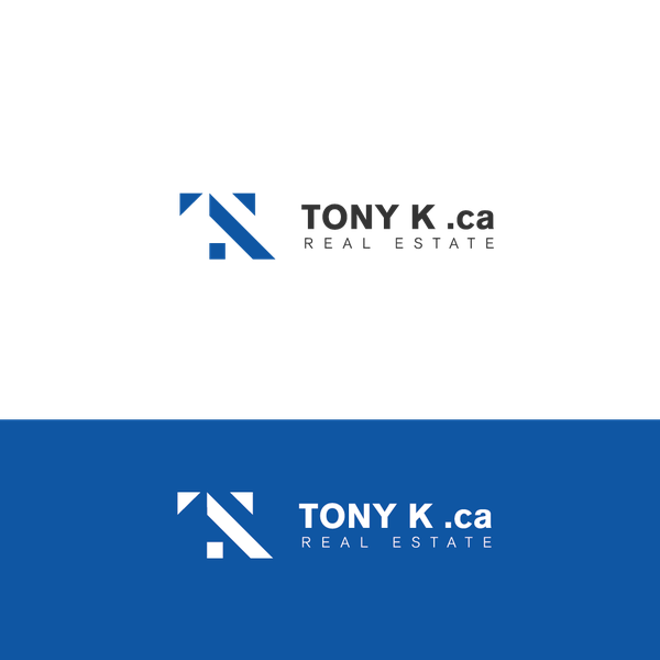 Modern logo for real estate company.