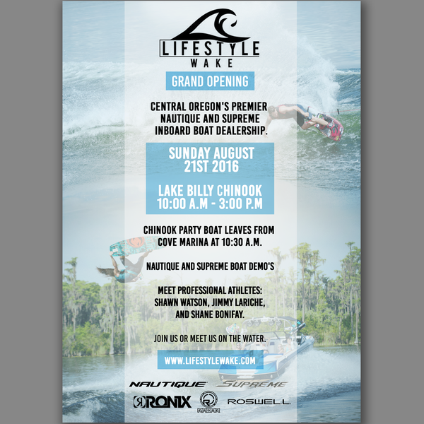 Design by Adriana Montoza titled "Lifestyle wake"