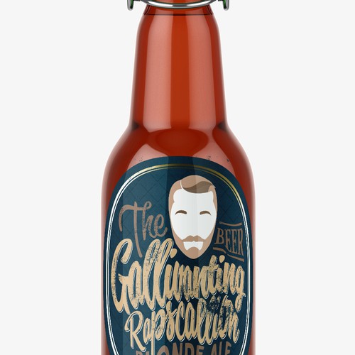 "The Gallivanting Rapscallion" beer bottle label... Design von Coshe®