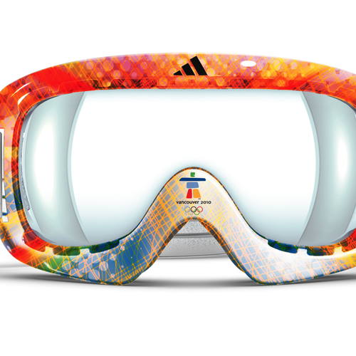 Design adidas goggles for Winter Olympics Design by Luckykid