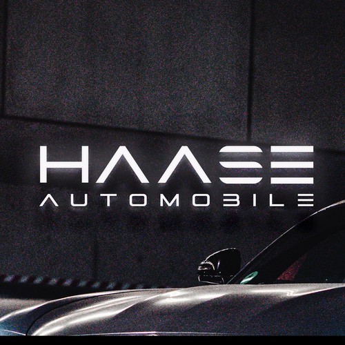Designs HAASE logo with additive "Automobile" Logo & brand identity
