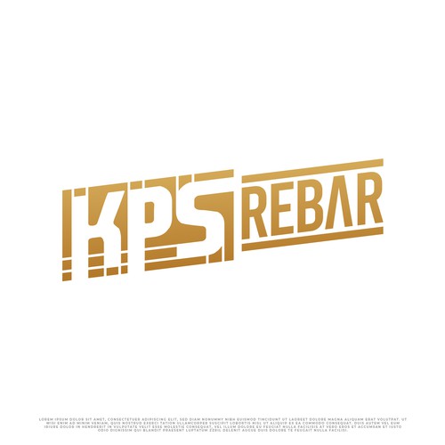 Rebar Fabrication and Installation Company Logo-ontwerp door Esui Studio