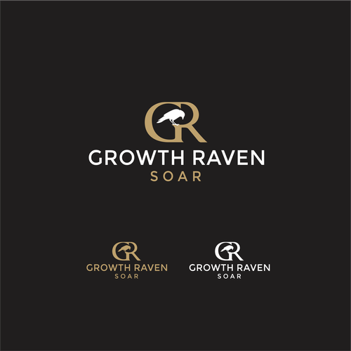 Powerful Logo For Growth Raven Design by ceda68