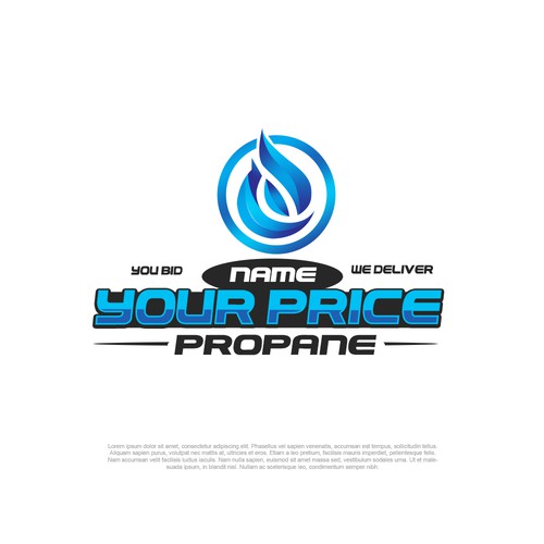 we need a design that will grab the eye for ordering propane and propane pricing. Design réalisé par pixelgrapiks