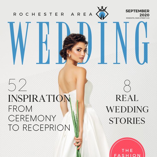 Wedding Magazine Cover Design réalisé par Max63