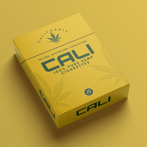 Hemp Cigarette Pack Preliminary Design Design by ogiedesign™