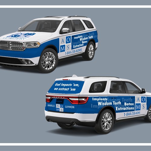 2015 Dodge Durango Wrap Contest Design réalisé par Kaya dari Design