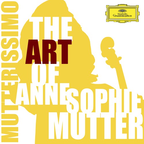 Illustrate the cover for Anne Sophie Mutter’s new album Diseño de Gio Kay