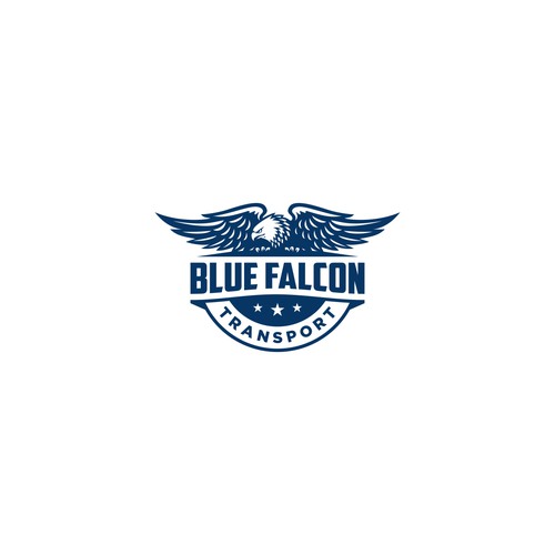 Designs | Design a powerful professional logo for Blue Falcon Transport ...