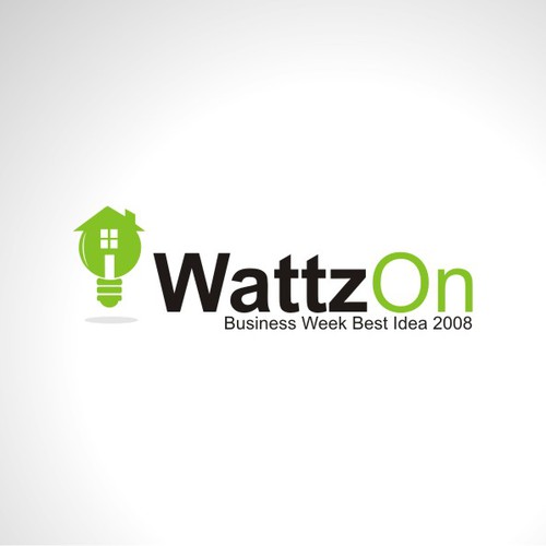 Help WattzOn (BusinessWeek Best Idea 2008) with a new logo Design by Songv™