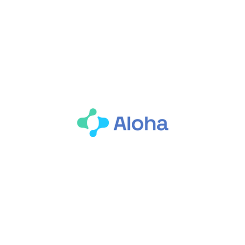 Aloha logo deisgn for an AI Software Design by Rumah Lebah
