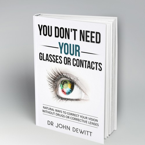 Natural Vision Correction Book Cover! Design by samia7822