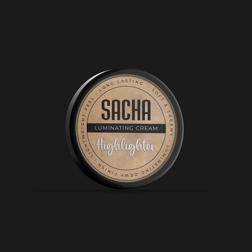 Sacha Luminating Cream Highlighter Design by Baba Gafarov
