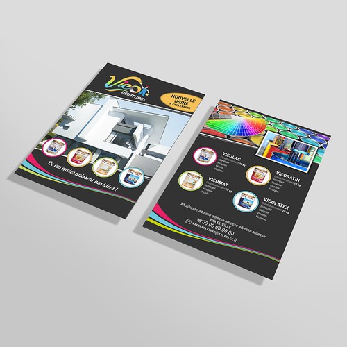 Postcard, flyer or print contest entry by AlexDesign1475