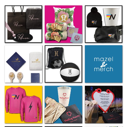 Designs | Instagram feed mood board for custom merch business | Social ...